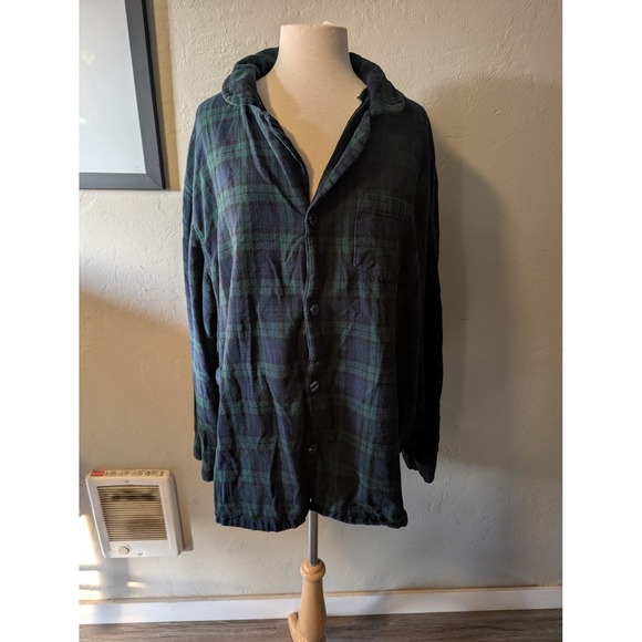 L.L. Bean Other - Mens L.L. Bean Plaid Flannel casual button down long sleeve plus size